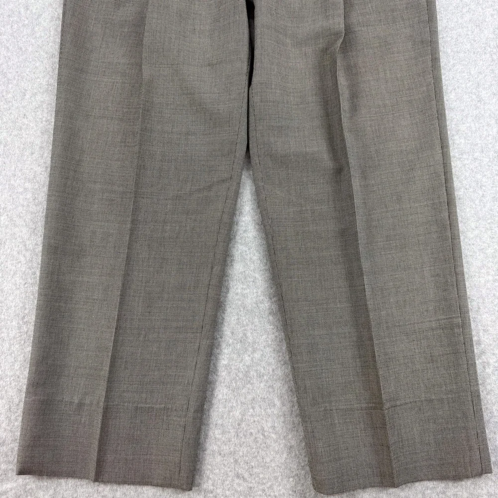 Jos A Bank Suit‎ Mens 42 Regular Gray Check Cotton Wool Jacket Pants 36x29